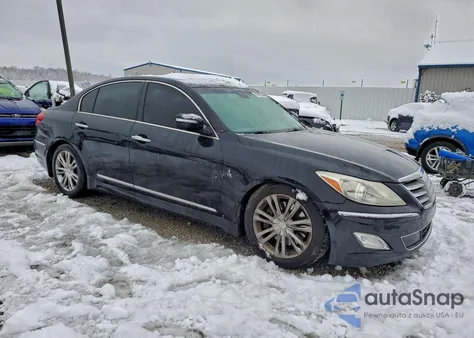 2012 Hyundai Genesis 4.6L из США, поврежденный, VIN KMHGC4DFXCU203286